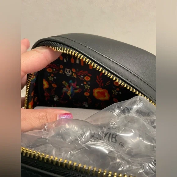 NWT Loungefly coco floral backpack and wallet in set - Picture 5 of 8